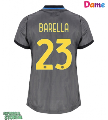 Inter Milan Nicolo Barella #23 Replika Tredjetrøje Dame 2026-27 Kortærmet